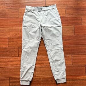 Good Good Golf Light Gray Club Sport Jogger Pants Size 30